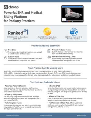 White paper EHR and medical billing for Podiatry practices