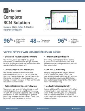 White paper EHR and medical billing for RCM Solution