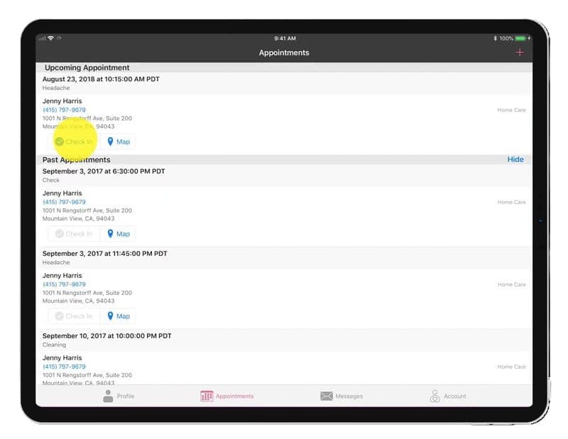 appointment scheduling software by dr chrono
