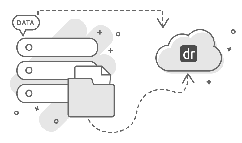 data illustration image on DrChrono get a quote page