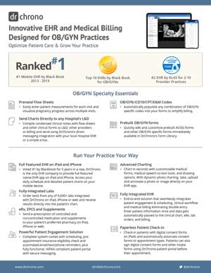 White paper EHR and medical billing for OB/GYN