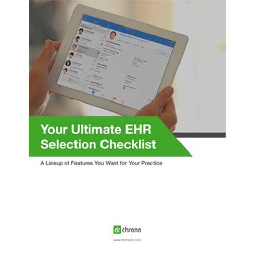 Ultimate EHR checklist whitepaper thumbnail