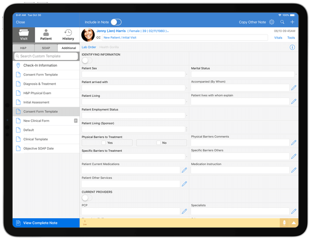 RCM on iPad Topview