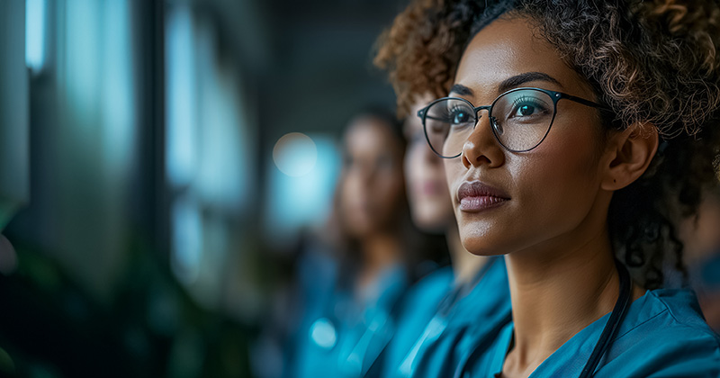 Serious Medical Professional