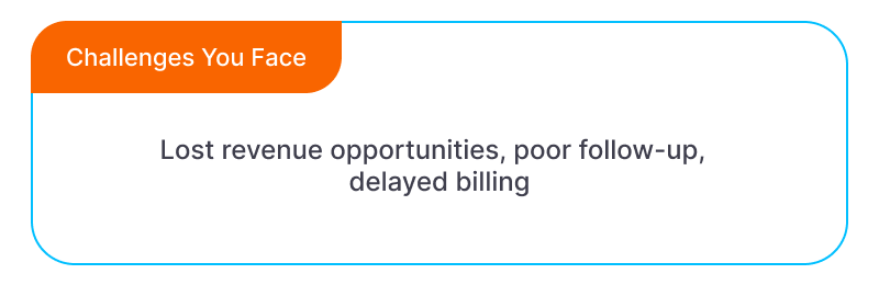 The Guide to Electronic Health Records (EHR) Software Challenges You Face: Lost revenue opportunities, poor follow-up, delayed billing